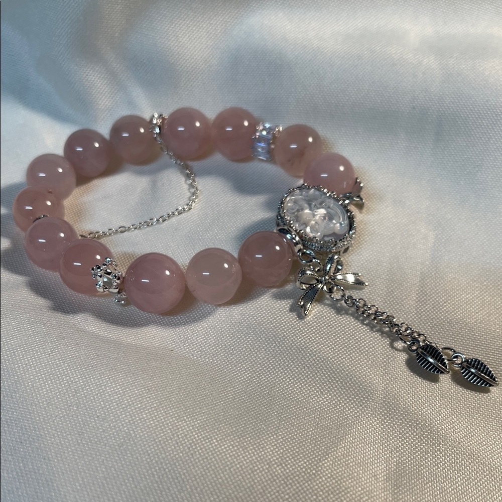 Rose quartz bracelet